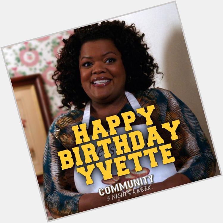 Happy Birthday, Yvette Nicole Brown!  