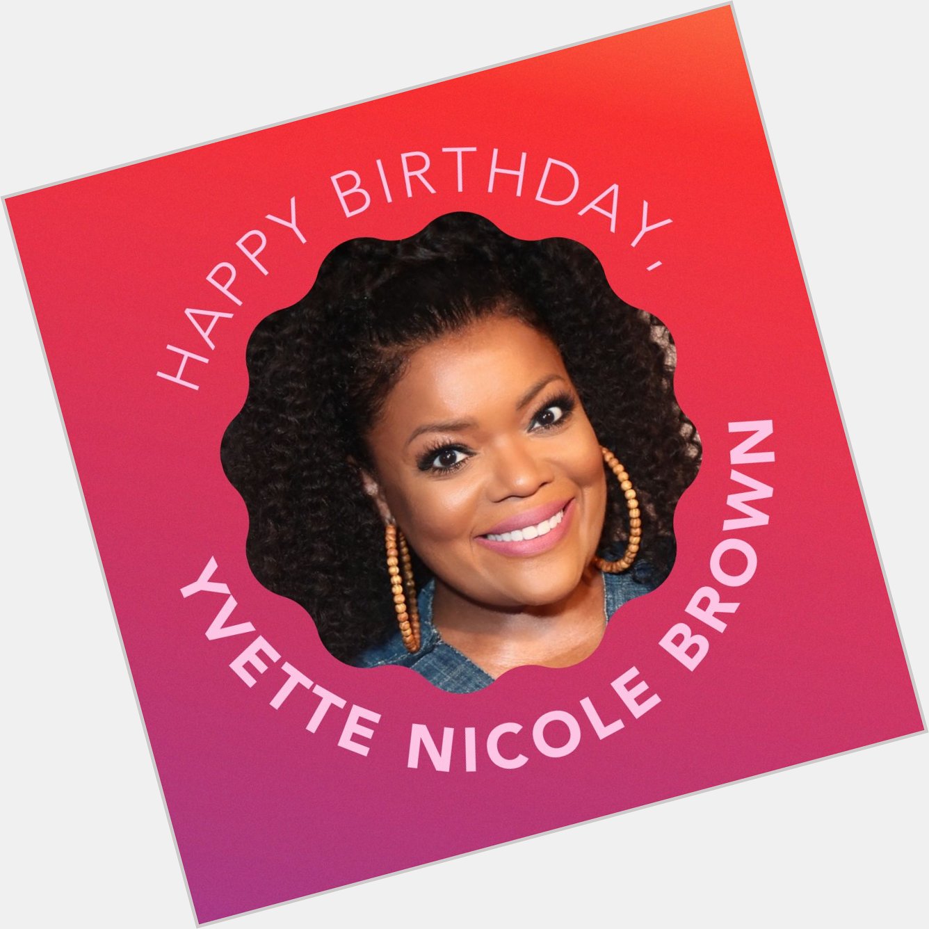 Happy birthday to the beautiful and talented, Yvette Nicole Brown. We hope you have a wonderful day!  