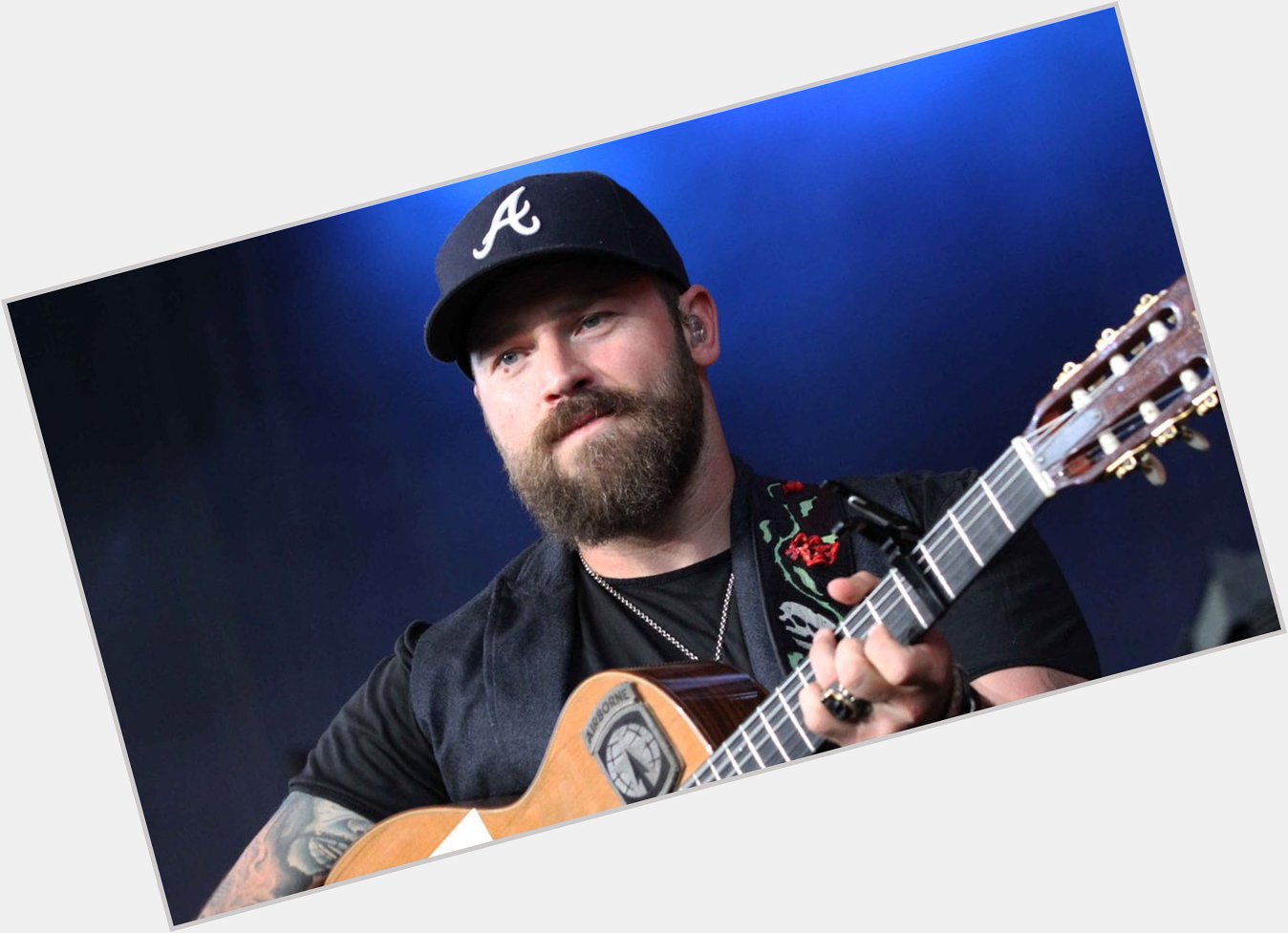 Cake and a little bit of chicken fried...
Happy birthday, Zac Brown of the 41 today. (7/31) 