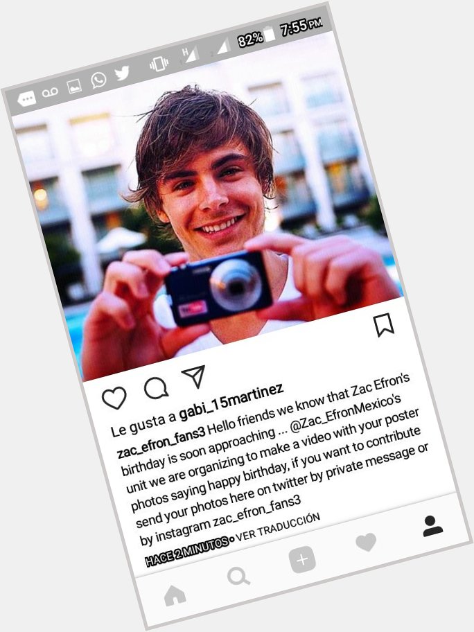 Here the bases for the happy birthday video photo ... consult in instagram zac_efron_fans3 deadline: October 15 