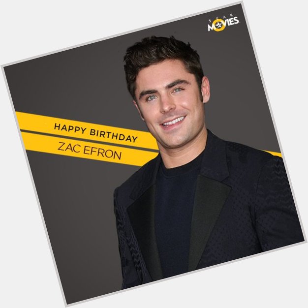Remember, Just take a chance! A very happy birthday to the dreamy Zac Efron! 