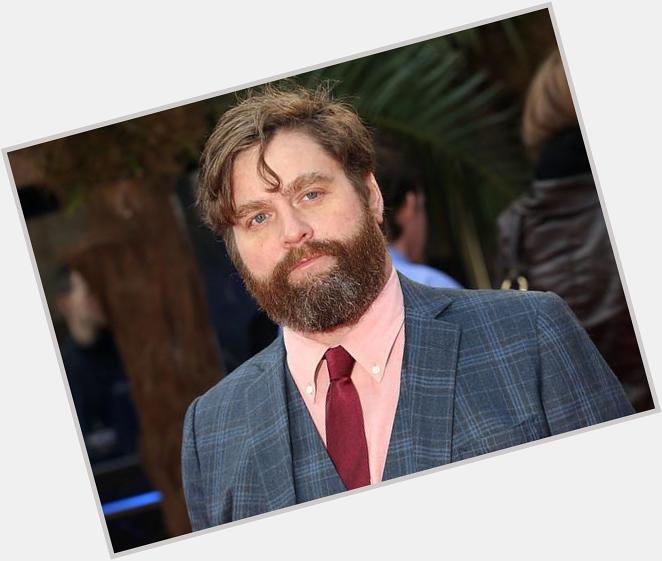 Happy 45th birthday Zach Galifianakis! The Hangovers lone wolf can sure clean-up nice in a shirt and tie. 