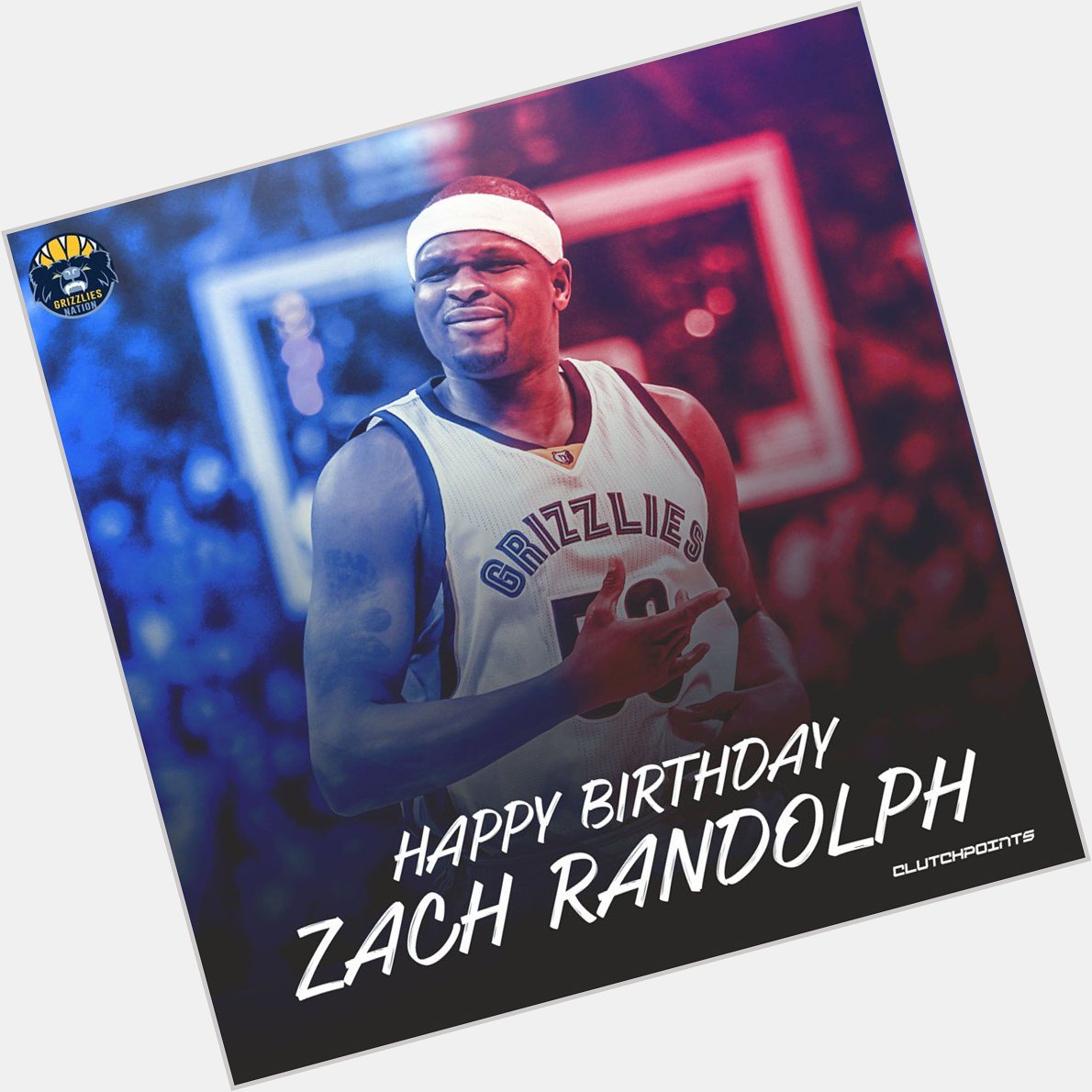 Join Grizzlies Nation in wishing 2x All-Star, Zach Randolph, a happy 38th birthday!    