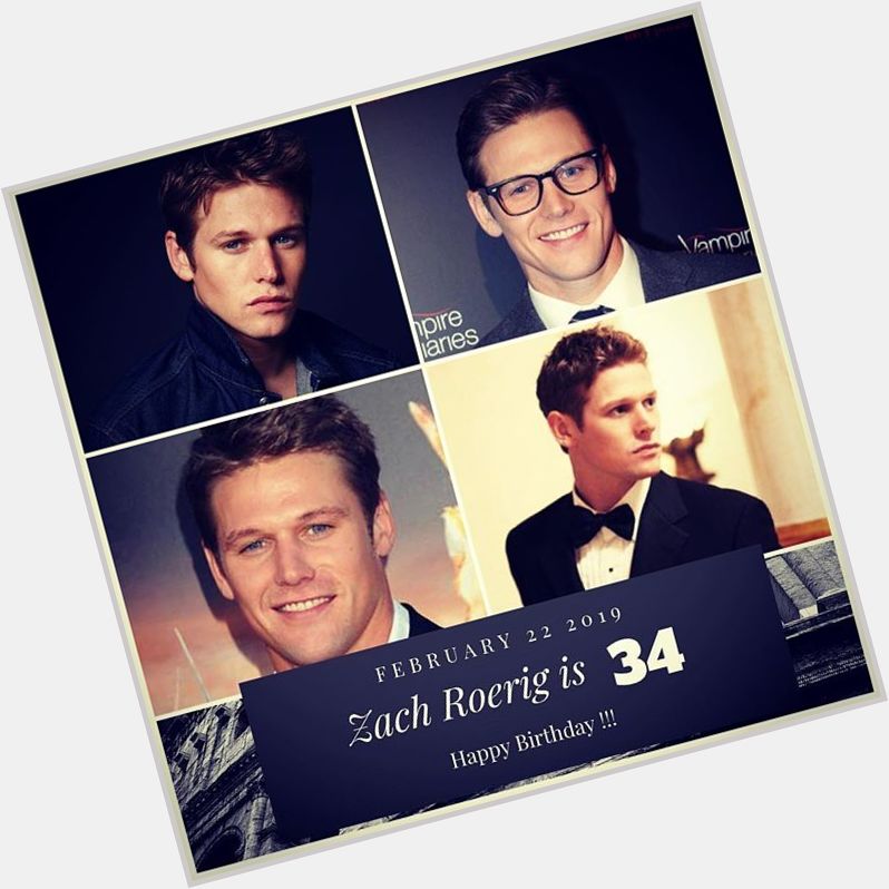 Actor Zach Roerig turns 34 today !!!    to wish him a happy Birthday !!!  