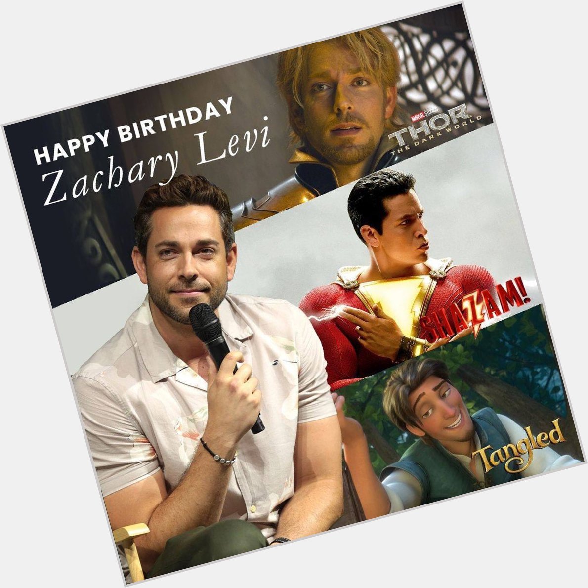 Happy Birthday to Zachary Levi! Can\t wait to see   