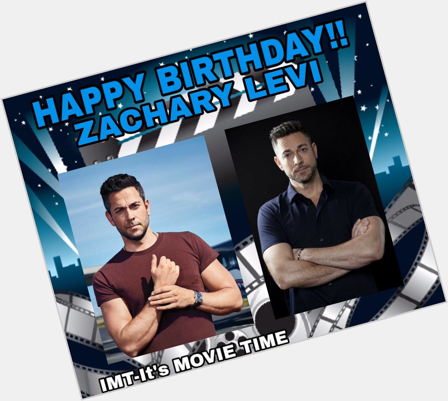 Happy Birthday to Zachary Levi! The actor is celebrating 40 years. 
