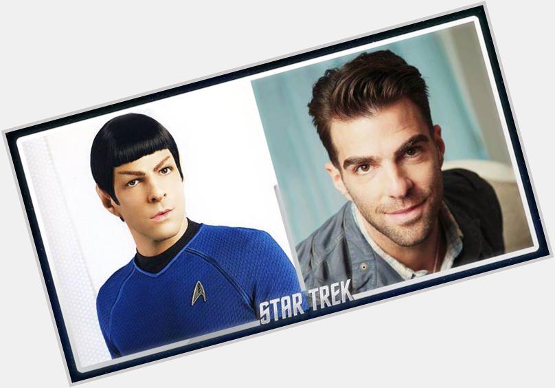 Happy Birthday to Zachary Quinto, modern day Spock from fans!       
