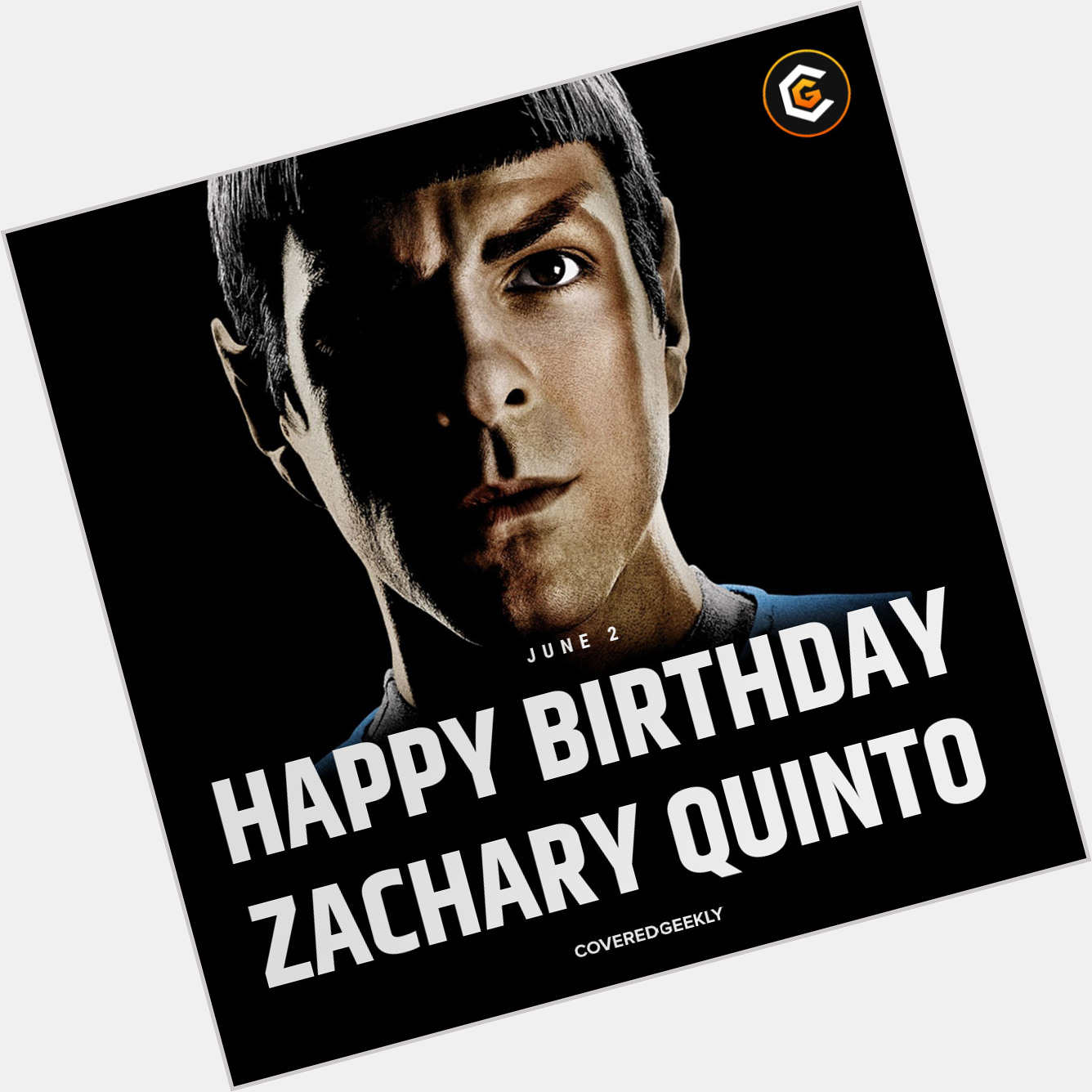 Happy Birthday to Zachary Quinto! 