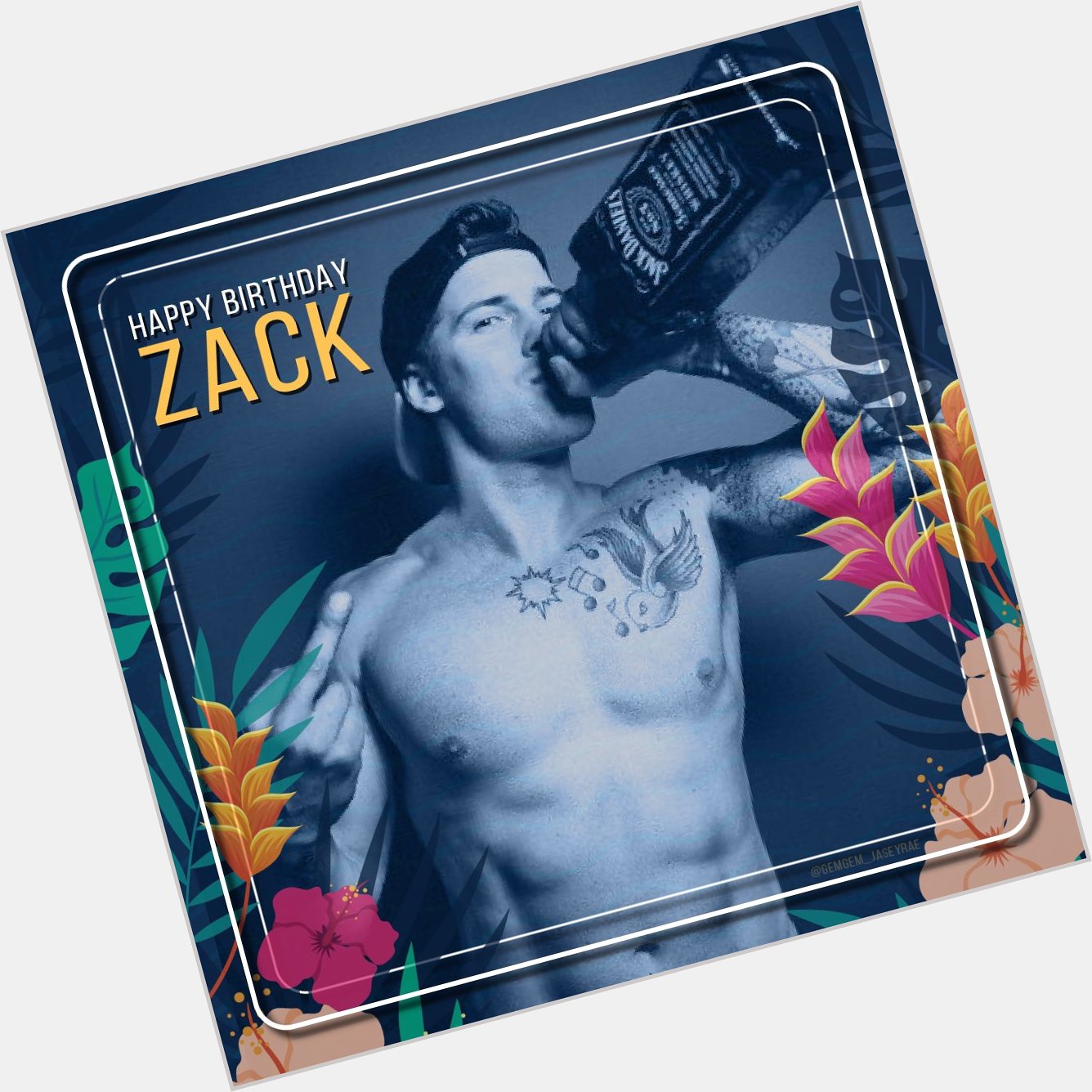 Happy Birthday to our favourite bass playing, beach cleaning, skate boarding, Hawaii livin man!
Zack Merrick!! 