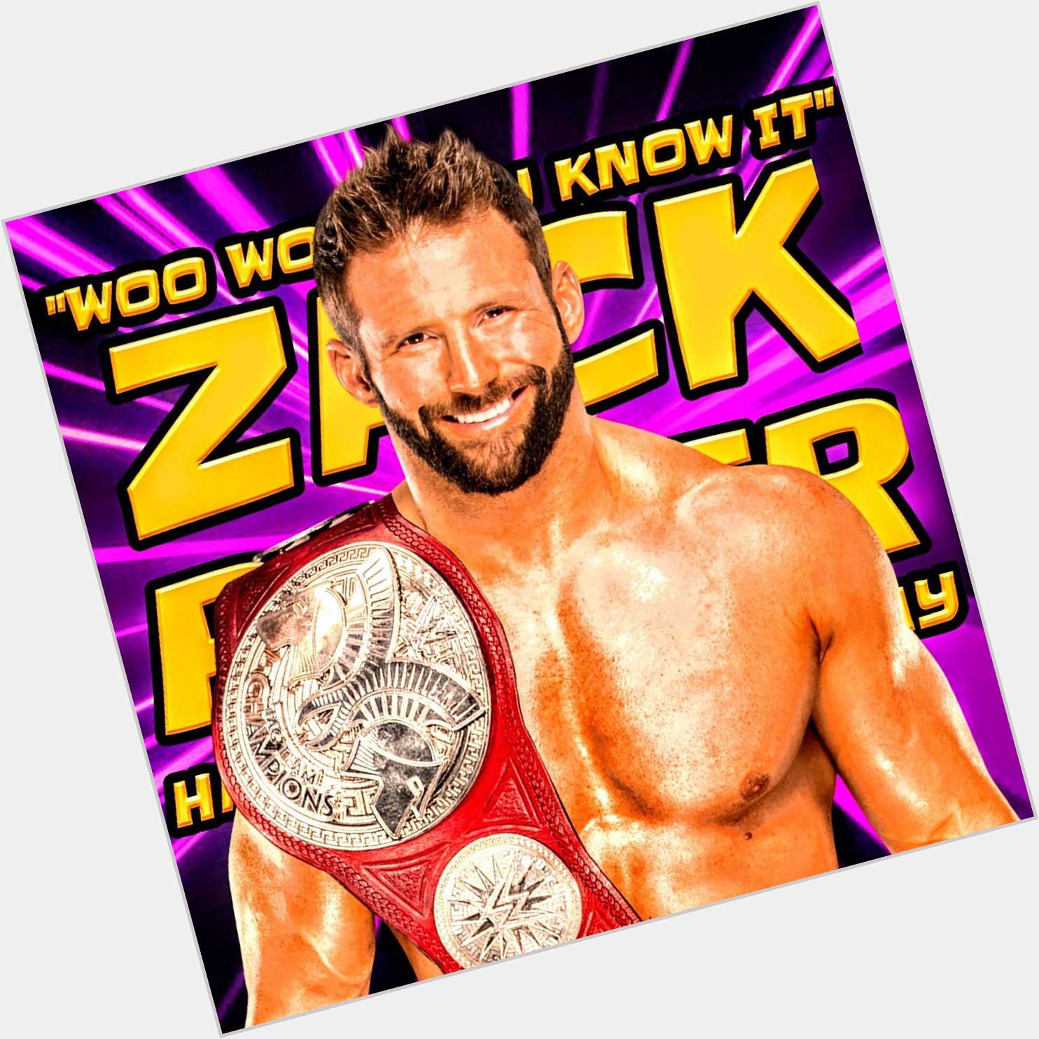 Happy 34th Birthday to WWE Raw Tag Team Champion, Zack Ryder     