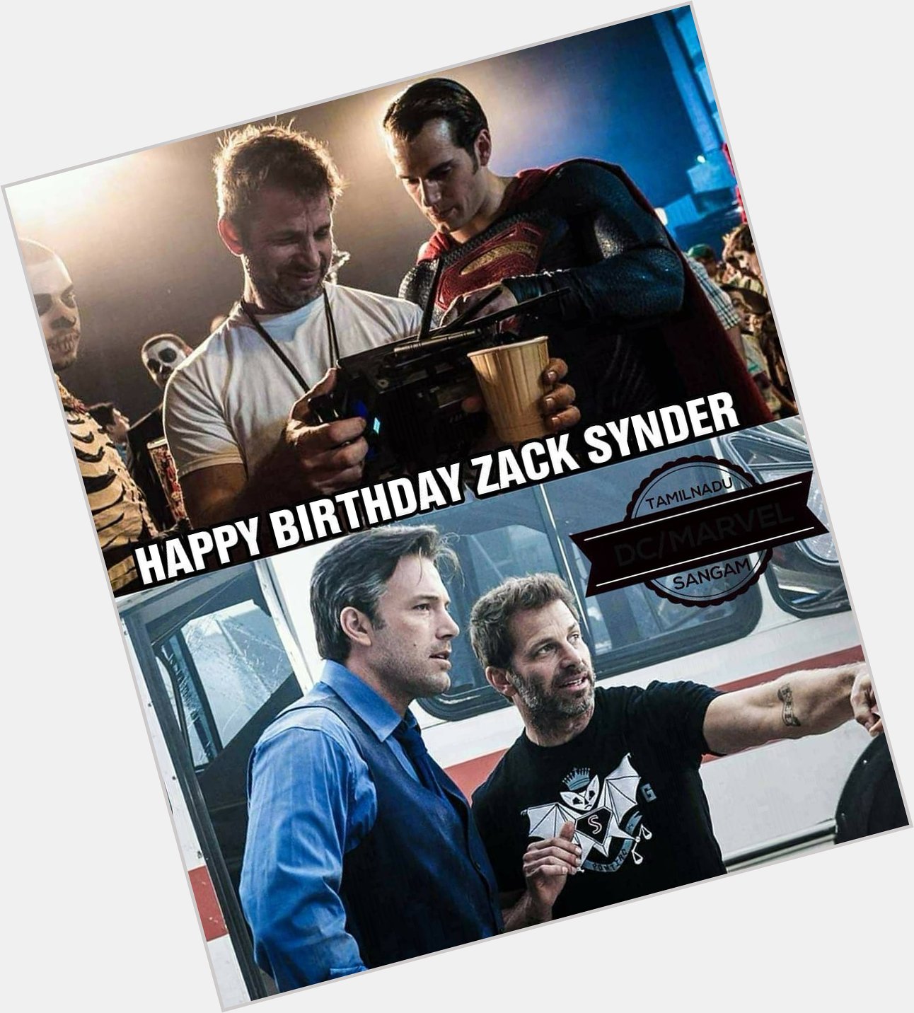 Happy Birthday Zack Snyder!! I absolutely adore his filmmaking   