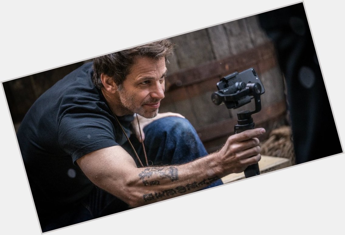 Happy Birthday to the man himself, Zack Snyder! Your true return to cinema will be glorious! 