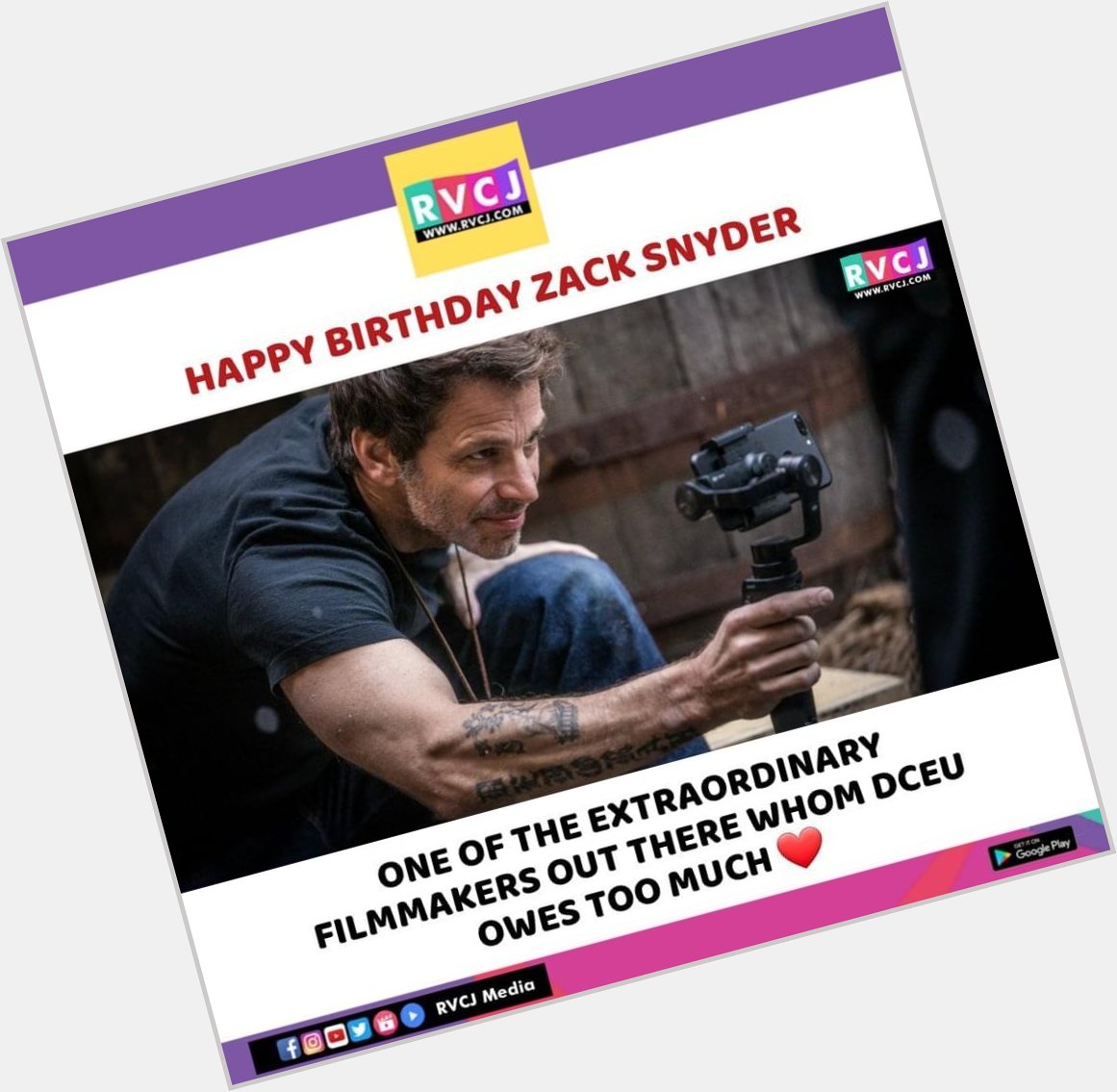 Happy Birthday Zack Snyder        