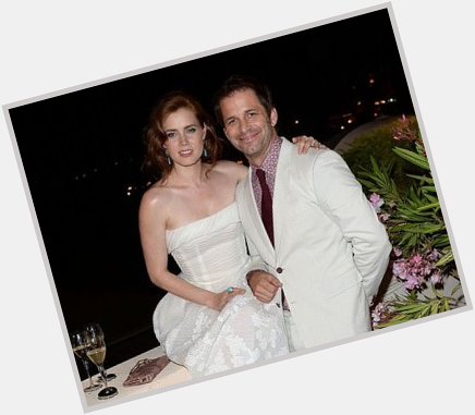 Happy Birthday Zack Snyder! Here with Amy Adams. 