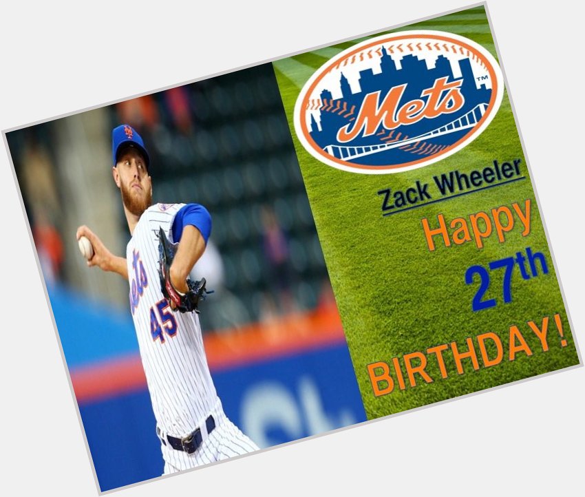 Happy Birthday, Zack Wheeler! |  