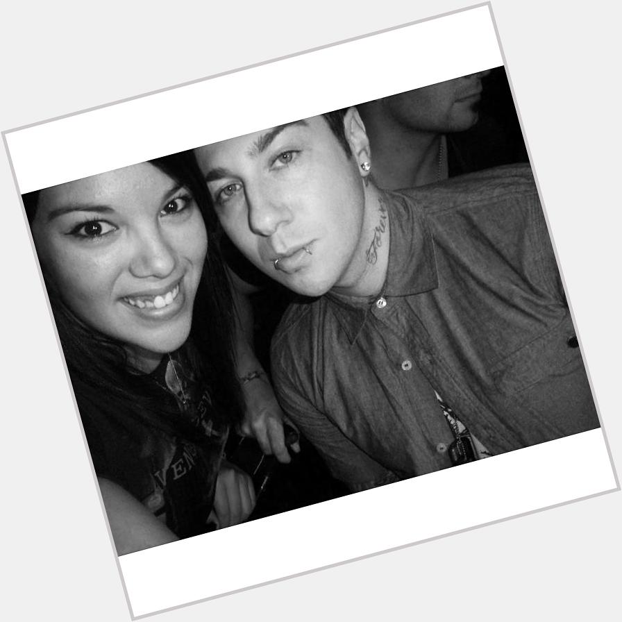 Back when I met him in 2011. So thankful for that night! Happy Birthday Zacky Vengeance!   