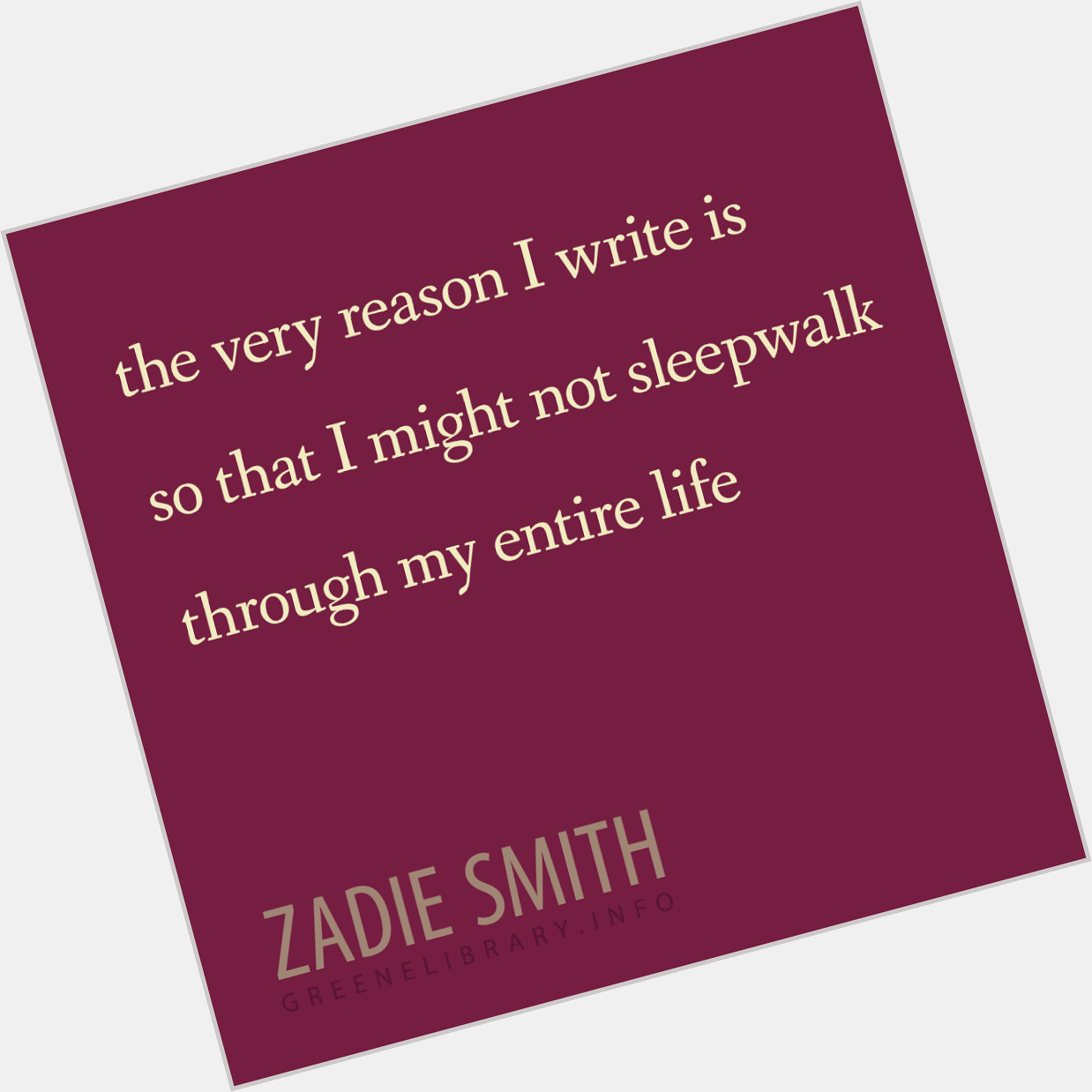Happy birthday to author Zadie Smith. 