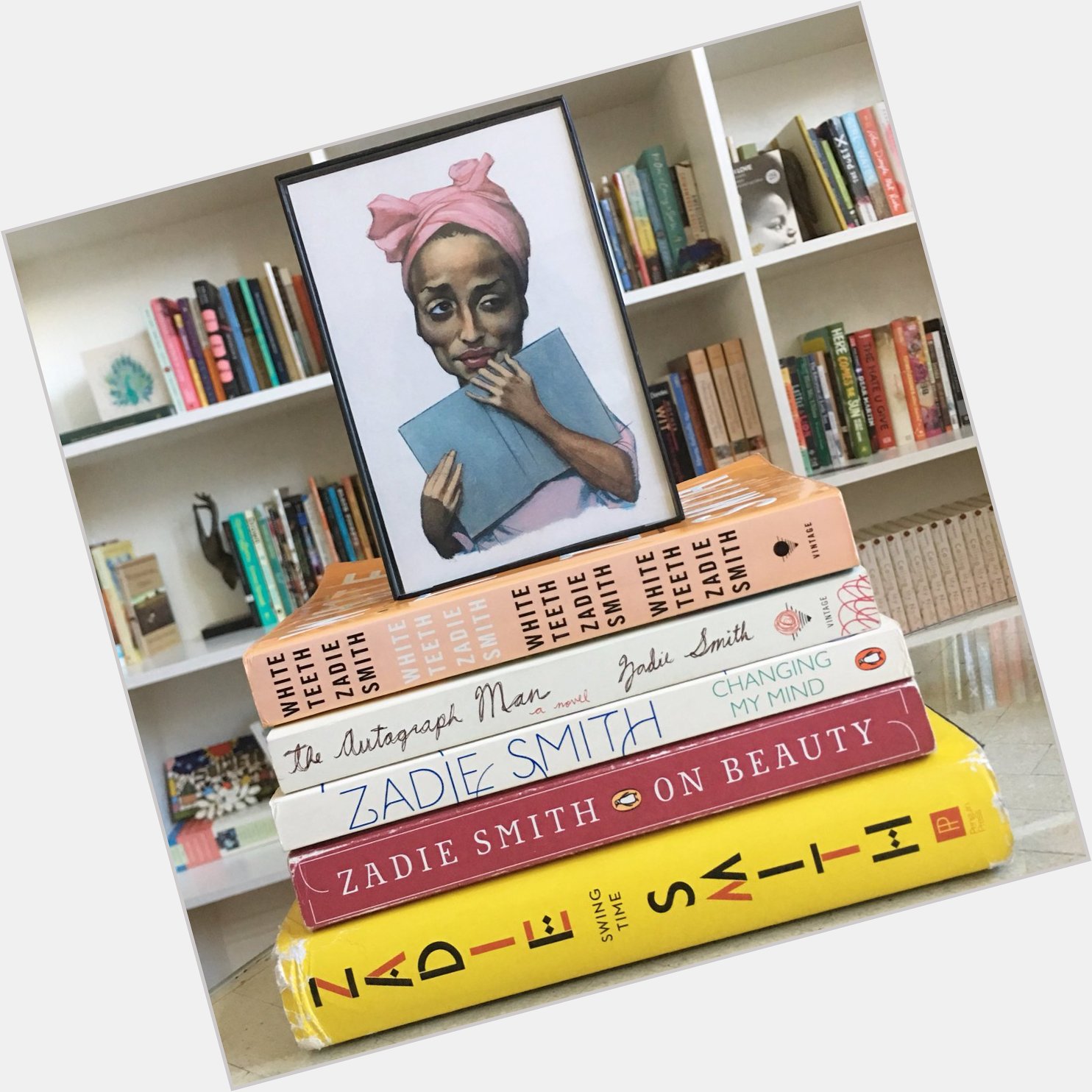 Happy birthday to the wise and brilliant Zadie Smith.   