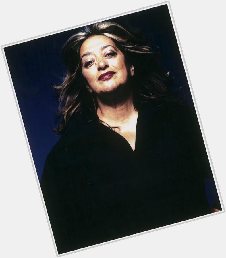 Zaha Hadid, who designed was  happy birthday, Zaha!  