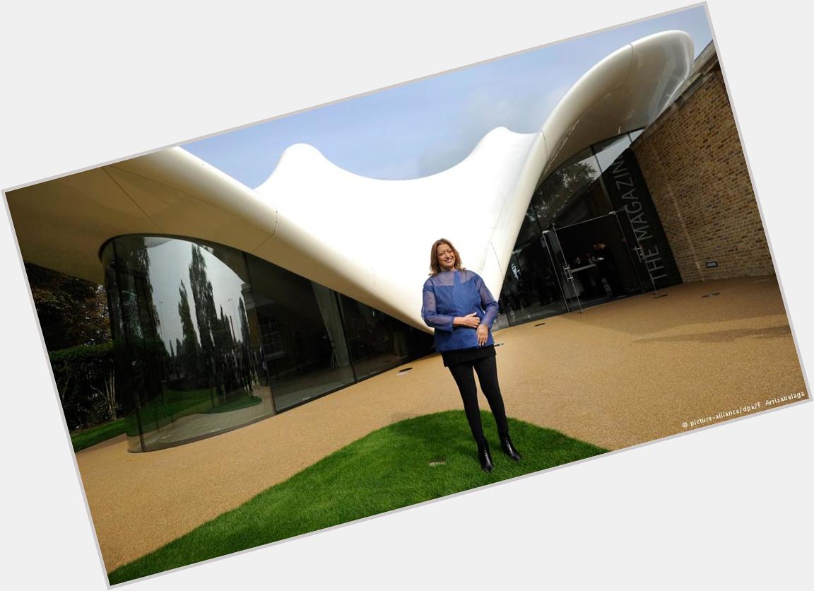 Happy birthday, Zaha Hadid! She\s a star architect who redefines the word \"outstanding\"  