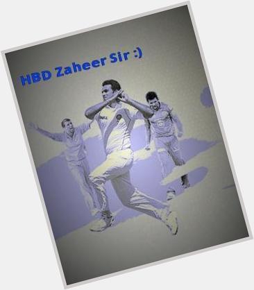Happy Birthday Zaheer Khan
U turned 36 today, Hope u complete your 100 test matches 