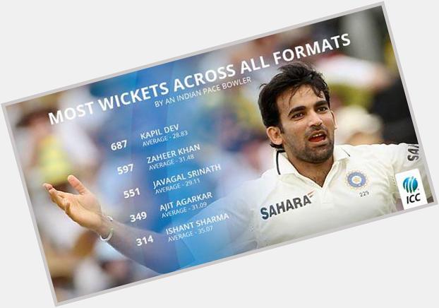 Happy Birthday to one of Indias finest ever pace bowlers, Zaheer Khan!

What is your favou...  