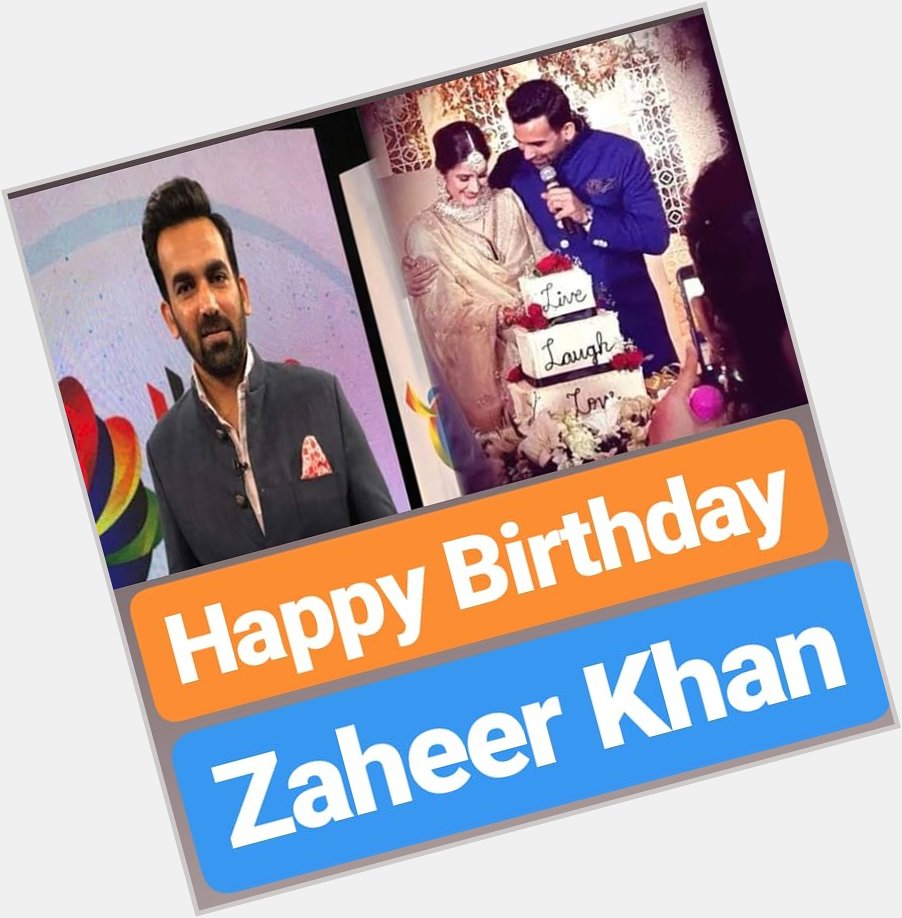 HAPPY BIRTHDAY 
Zaheer Khan 