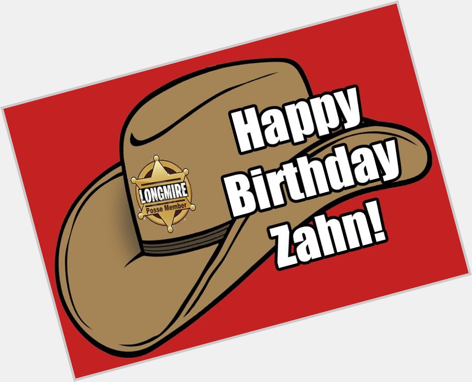 HAPPY BIRTHDAY, ZAHN MCCLARNON!  Let\s hope that is your birthday present! 