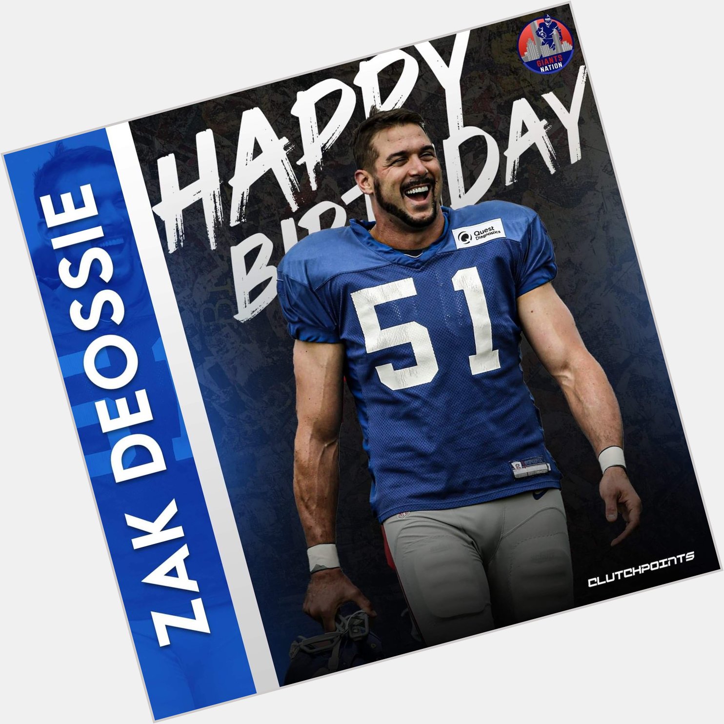 Let\s all wish 2x Pro Bowler and 2x SB champ, Zak DeOssie, a happy 37th birthday! 