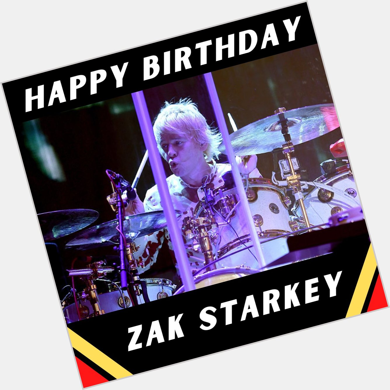 Wishing a happy birthday to Zak Starkey of the Who Photo by Kevin Winter/Getty Images 