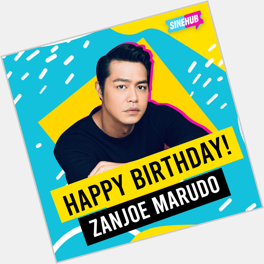 Happy birthday to this handsome fella! Have a good one, Zanjoe Marudo! 
