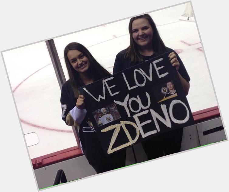 HAPPY BIRTHDAY TO THE ONE AND ONLY ZDENO CHARA WE LOVE U 