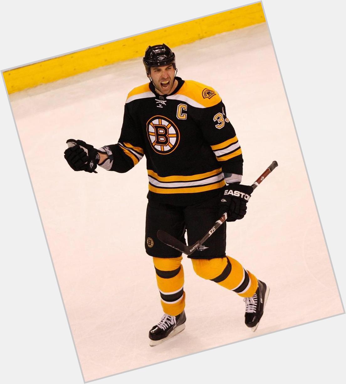 \" Happy 38th birthday to the Boston Bruins captain, Zdeno Chara!  should be a  