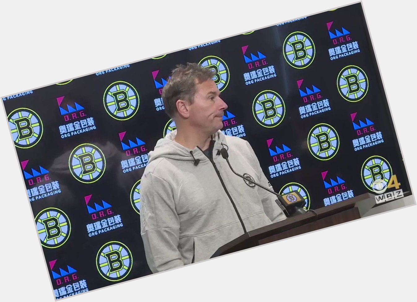  Bruce Cassidy said the players sang happy birthday to Zdeno Chara and got him a cake  