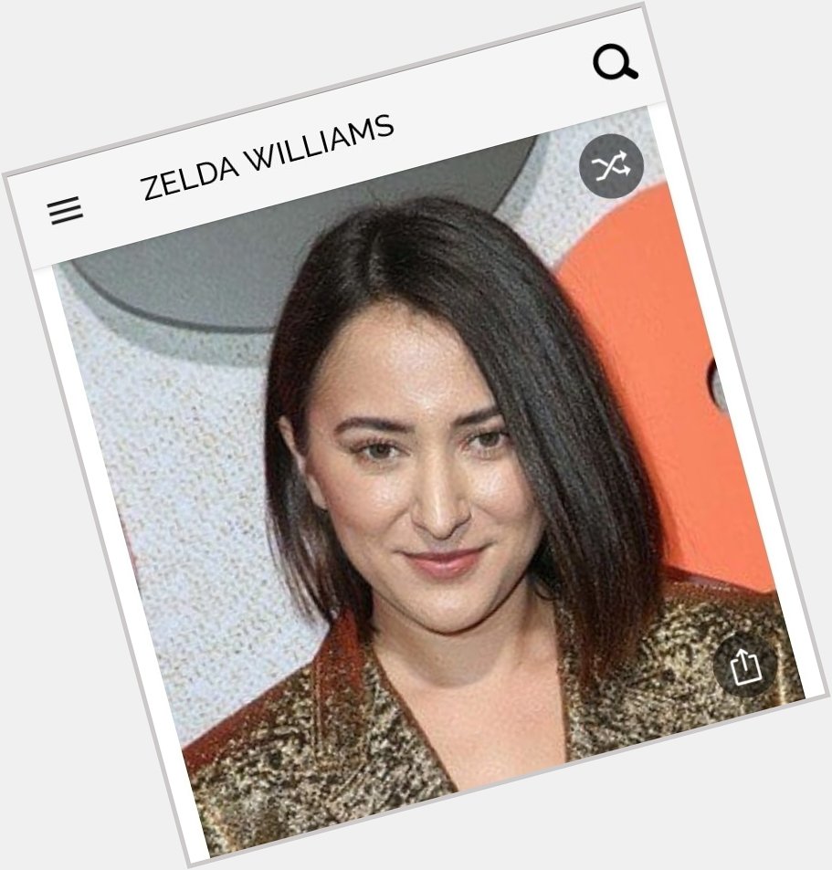 Happy birthday to this great actress.  Happy birthday to Zelda Williams 
