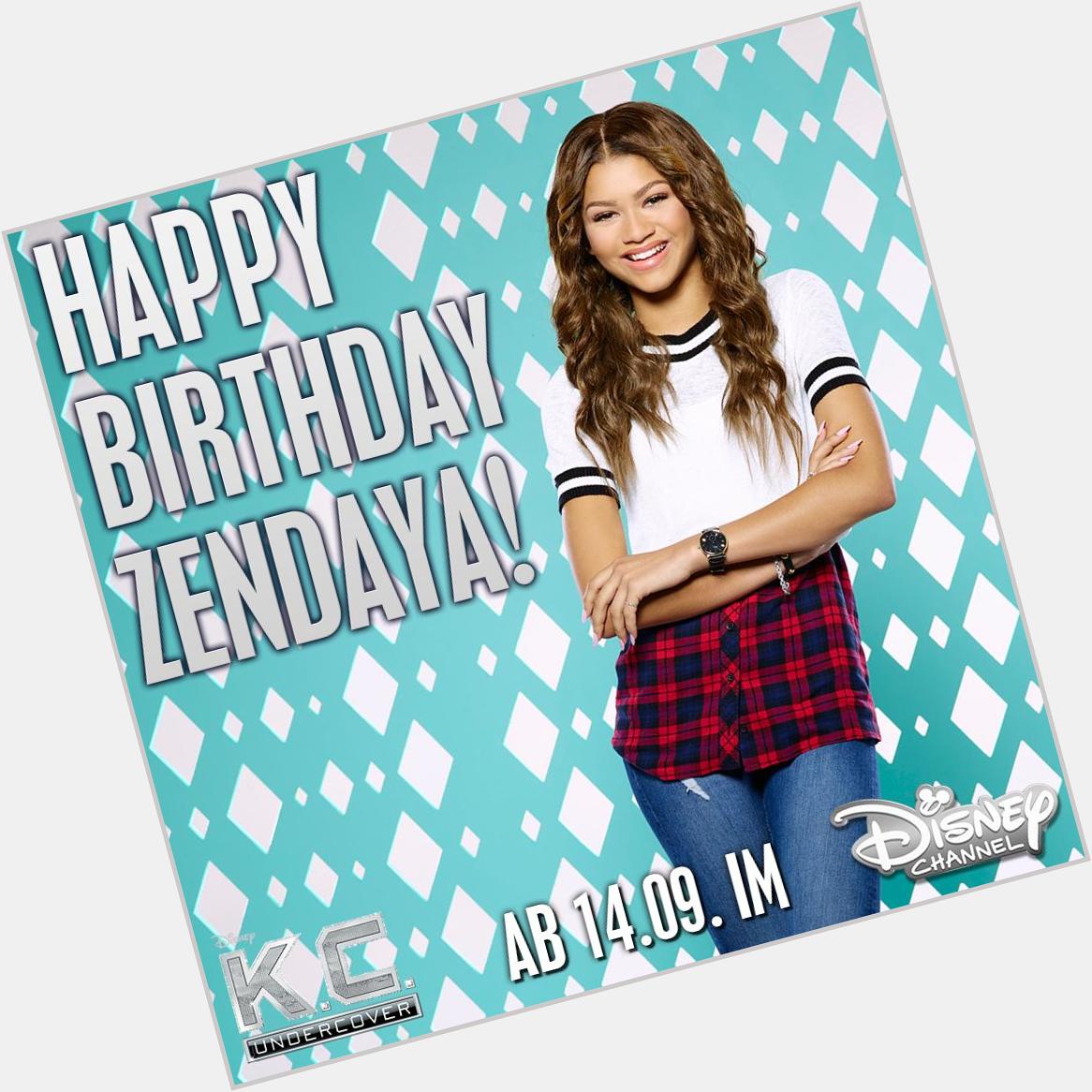 Happy Birthday, Zendaya! In Kürze könnt ihr in ihrer neuen Serie im Disney Channel sehen! 