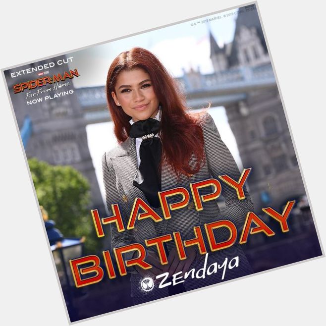Happy Birthday to Zendaya! 