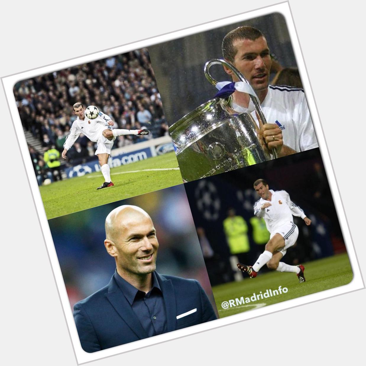 Happy Birthday to the legendary Zinedine Zidane! 
