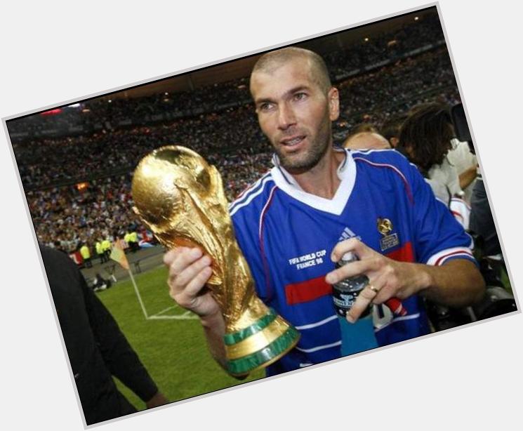 Happy Birthday one of The best You make me love Football ! Zinedine Zidane Mastermind !!  