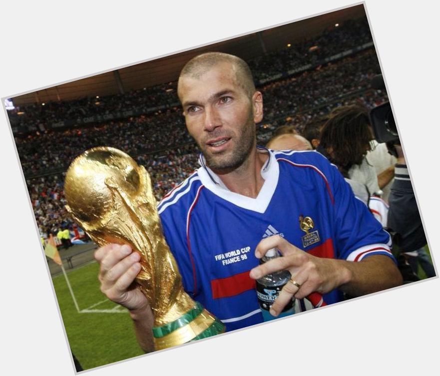 Happy birthday to the one World Cup Legend that I didn\t get to sign - Zinedine Zidane  