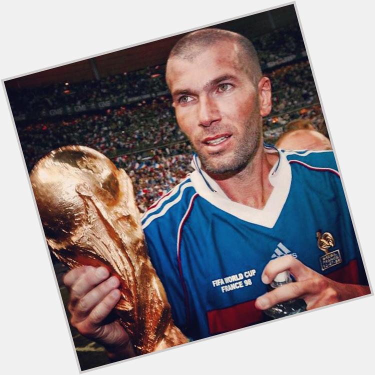 Today one of the greatest footballer and manager of all time was born. 

Happy Birthday. Zinedine Zidane. 