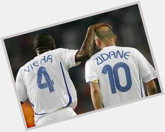 Happy Birthday to Patrick Vieira (45) and Zinedine Zidane (49) Not a bad duo  