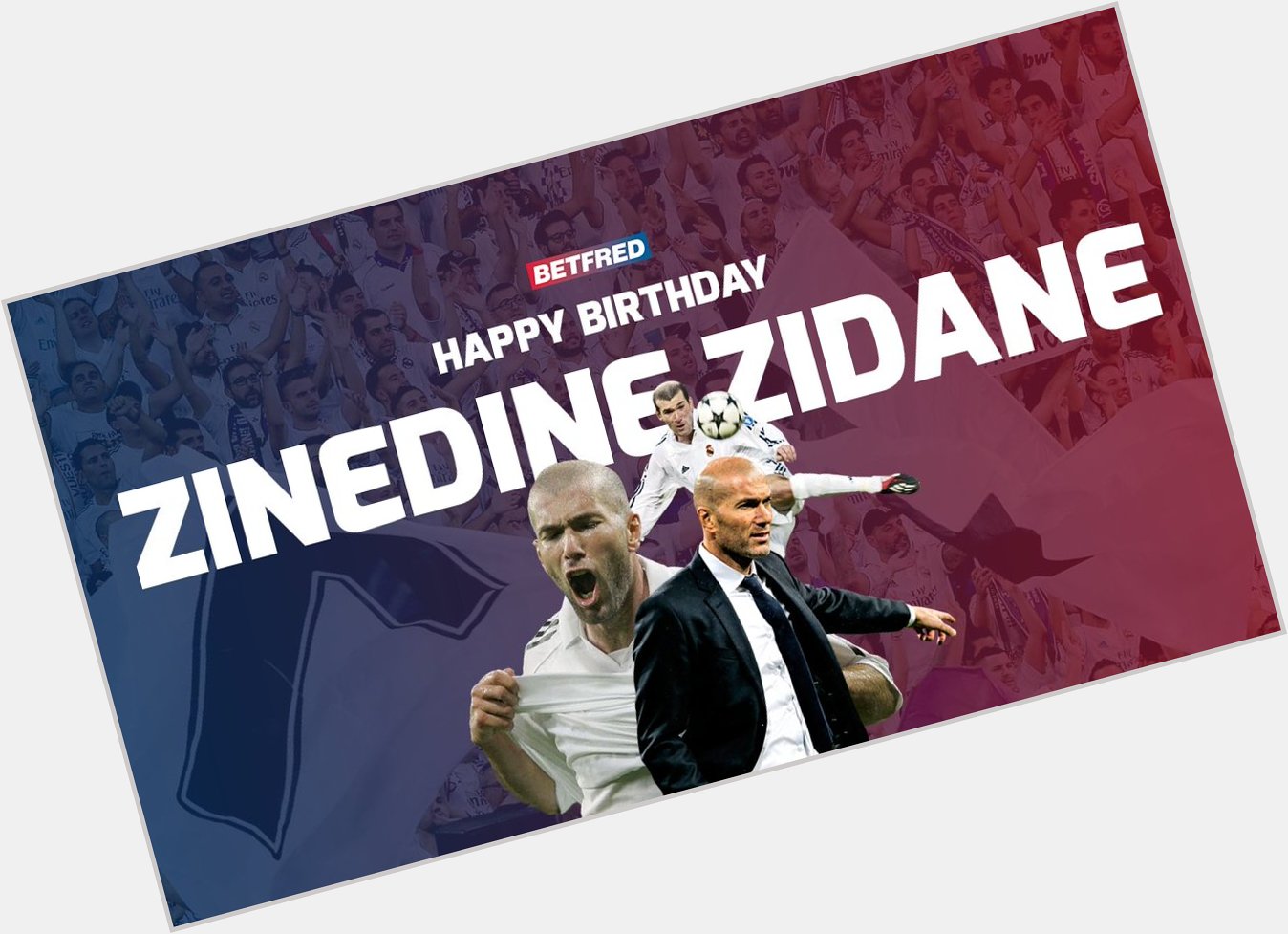 Happy 49th Birthday to Zinedine Zidane What a genius he was on the pitch    
