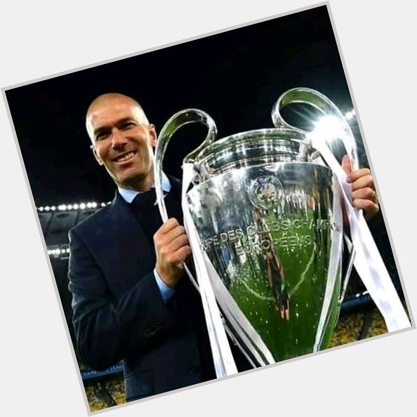 Happy birthday to Real Madrid manager, Zinedine Zidane.

A true and a living legend of the game. 