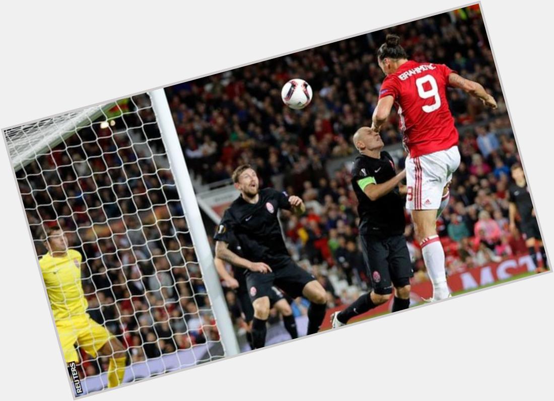  Happy birthday young man.

Here is Zlatan Ibrahimovi scoring the first United goal in this lifetime. 