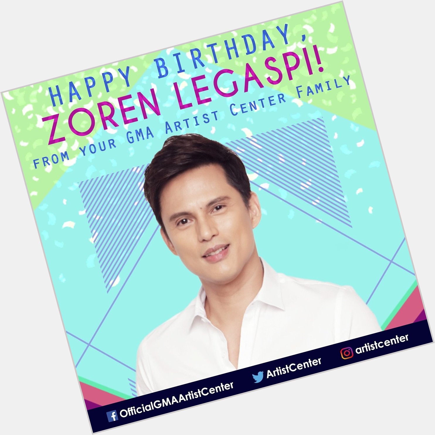 Happy Birthday Kapuso Zoren Legaspi! 