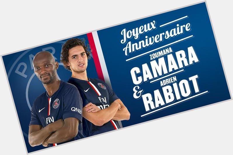 PSG wish happy birthday today to Zoumana Camara and   